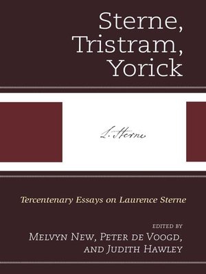 cover image of Sterne, Tristram, Yorick